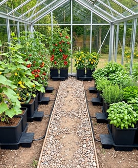 Automatic Watering System Complete Kit for 8x6 Greenhouse