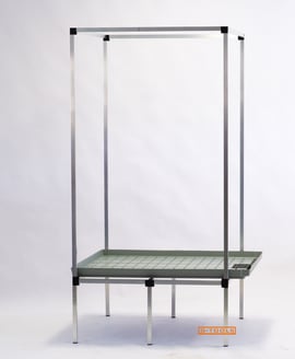 G-Tools Grow Table for Ebb & Flow Tray 1.1m x 1m with Mounting Bracket