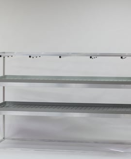 G-Tools Grow Rack for Ebb & Flow Trays - 2 × 0.8 m