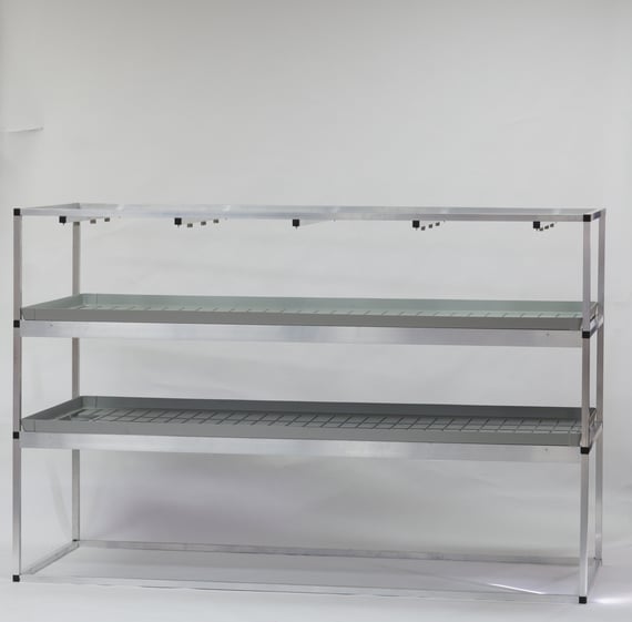 G-Tools Grow Rack for Ebb & Flow Trays - 2 × 0.8 m
