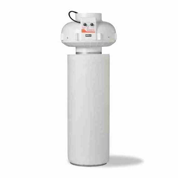 G-Tools GT 160 Inline Fan with Controller & Prima Klima PK 2603 Carbon Filter - 800 m³/h