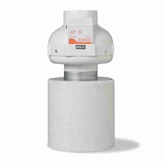 G-Tools GT-125 Inline Fan & Prima Klima Eco Carbon Filter Combo - 420 m³/h