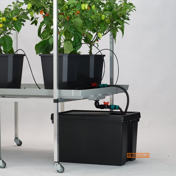 G-Tools Automatic Ebb & Flow Irrigation Kit - 1.1 x 1m Tray