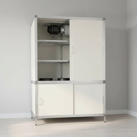 G-Tools Bonanza 1m² Empty Grow Cabinet - 176 × 118 × 78cm