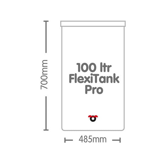AutoPot 100 Litre FlexiTank Pro - lifestyle