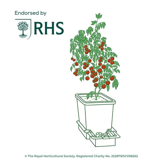 AutoPot 1Pot Extension Kit - RHS line drawing