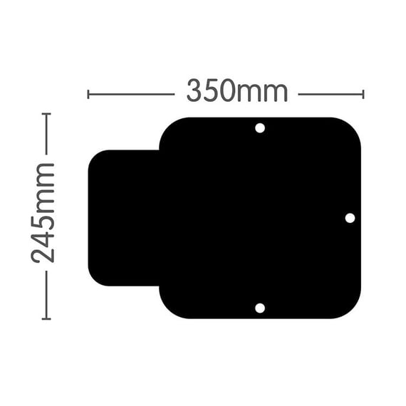 AutoPot 1Pot Tray and Lid Black - Grommeted - for Original AQUAvalve / 6mm Pipe - lifestyle