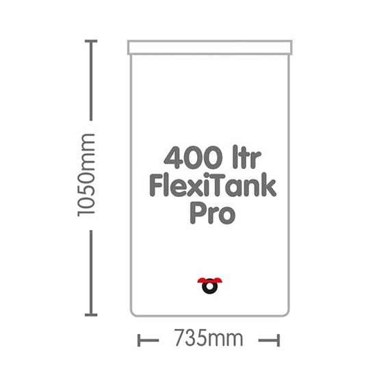 AutoPot 400 Litre FlexiTank Pro - lifestyle
