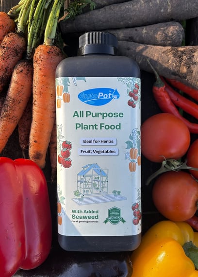 AutoPot All-Purpose Plant Food 300ml - in use