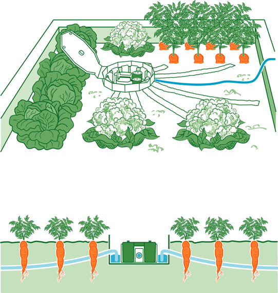 AutoPot AQUAbox Spyder - line drawing