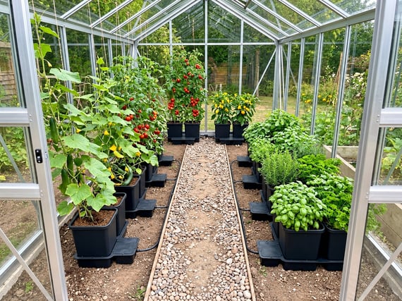 Automatic Watering System Complete Kit for 8x6 Greenhouse