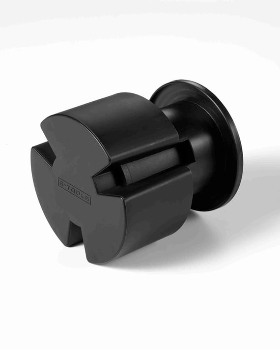 G-Tools Air Inlet Fitting - 76mm Core, PP Construction, 9 × 11cm