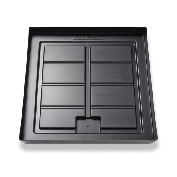 G-Tools ebb and flow grow tray 0.52 by 0.52 metres, ideal for hydroponic strawberries